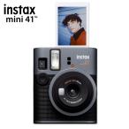 チェキ instax mini 41 インスタントカメラ 富士フイルム FUJIFILM インスタックス チェキカメラ 新品 チェキ41 ミニ ブラック instax mini41