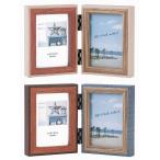  фоторамка Mini размер 2 листов DF85-S2D-IV/NV фоторамка маленький несколько листов 2 поверхность фото подставка модный симпатичный простой мужчина подарок натуральный twin 