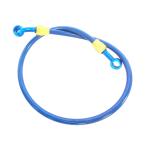  нержавеющая сталь сетка шланг 500mm голубой тормоз сцепление гидравлический 20° распорка банджо болт маслоохладитель синий мотоцикл 2 колесо универсальный 