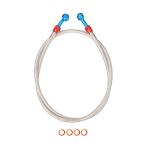  нержавеющая сталь сетка шланг 1500mm тормоз сцепление гидравлический банджо болт маслоохладитель мотоцикл 2 колесо универсальный 