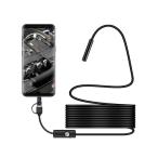  эндоскоп камера смартфон микро scope волокно scope 5m Type-C USB microUSB LED свет водонепроницаемый диаметр 7mm android Windows соответствует 