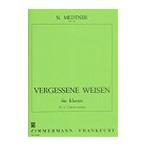 ピアノ 楽譜 メトネル | 忘れられた調べ 第1集 作品38の6 夕べの歌 | Vergessene Weisen Op.38-6 Canzone serenata