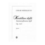 ピアノ 楽譜 メリカント | 夏の夜の牧歌　作品16の2 | Kesaillan idylli Op.16-2