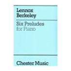 ピアノ 楽譜 バークレー | 6つの前奏曲 | Six Preludes