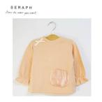 セラフ Seraph お花モチーフポシェットチュニック 女の子 メール便OK セール50%OFF