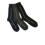 ポールスミス 靴下 ソックス メンズ おしゃれ Central Signature Stripe 3足