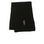 ポロラルフローレン マフラー メンズ レディース ブラック POLO ベアー