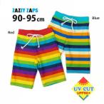 Zazzy Zaps ザジーザップ 水着 スイムパンツ カラフル ボーダー レインボー ブルー レッド 6853665 90cm 95cm 子供 男の子