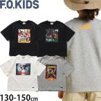 F.O.KIDS 半袖Tシャツ WARNER BROS コラボ 映画 MOVIE プリント 綿100% エフオーキッズ R307154 130cm 140cm 150cm 子供 男の子 女の子