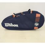 [ прекрасный товар ]Wilson теннис сумка * кейс ROLAND GARROS TEAM 6 PACK 6шт.@ место хранения *2001