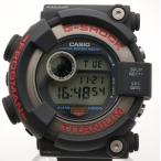 保証付 G-SHOCK　フロッグマン　DW-8200　クォーツ　ラバーベルト社外製　チタン　ブラック　メンズ　腕時計　  CASIO　◆3111/藤枝インター店