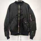 PHENOMENON×MASTERMIND 　ILLAC22A-001  MA-1ジャケット　サイズM　 メンズ　ブラック ◆3115/登呂店
