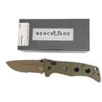 [ б/у хороший товар ] BENCHMADE bench meidoAdamas Flat earth coating 275SFE-2 прямой волна комбинированный лезвие складной нож *2011