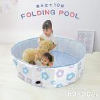 プール 折りたたみプール 家庭用プール ボールプール 空気入れ不要 ビニールプール 小さい 空気入れ不要 子供用 室内 丸型 浅い 160×30cm