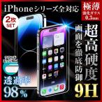 iPhone 保護フィルム ガラスフィルム 2枚セット iPhone14 13 pro max 12 11 mini iPhone8 SE2 SE XR XS X 7 6 Plus 硬度9H 強化ガラス 指紋防止 高透明