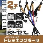 トレッキングポール 2本セット I型 女性用・子供用 ステッキ ストック 軽量アルミ製 登山用杖