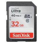 SanDisk Ultra SDHCカードUHS-I Class10 32GB SDSDUN-032G-J01