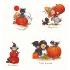 ポーセラーツ転写紙　ハロウィンベビー大（4ピース）　t0