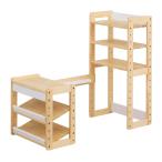 ショッピングランドセルラック ままごと おままごと お店屋さん お店やさん ごっこ遊び ランドセルラック ハンガーラック ミニデスク あそべる3wayラック gocco4(ごっこ4) 3色対応