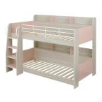 ショッピング二段ベッド 二段ベッド 2段ベッド 二段ベット 2段ベット サイド 宮付き 宮棚付き おしゃれ 子ども 大人用 子供 コンパクト Flam(フラム) LVLボードタイプ 2色対応