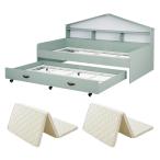 ショッピング二段ベッド 二段ベッド 大人用 子供 マットレス付き ハウス型サイド 宮付き 親子ベッド 親子ベット 2段ベッド 収納ベッド おしゃれ Syrup(シロップ) 2色対応