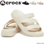 クロックス メンズ レディース crocs 正規取扱店 サンダル GETAWAY ゲッタウェイ ストラッピー 春 夏 秋 ブラック スタッコ 209587