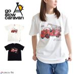 ゴースローローキャラバン NISSAN × go slow caravan 日産 ニッサン 180型消防ポンプ車 TEE  半袖 Tシャツ プリントT メンズ レディース 395708