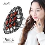 リングシルバー925製ガーネットヘマタイトクラシカルアンティーク大きめ指輪爆買