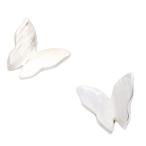 Yahoo! Yahoo!ショッピング(ヤフー ショッピング)スタッドピアス レディース シルバー925製 金属アレルギー対応 バタフライ 蝶々 シンプル キュート プチプラ プレゼント 春夏秋冬 大人気 爆買