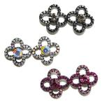 Yahoo! Yahoo!ショッピング(ヤフー ショッピング)カラーラインストーンのお花スタッドピアス 渋谷や銀座で大人気ブランド napa フラワーきらきらピアス 春夏秋冬 大人気 爆買