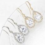 Yahoo! Yahoo!ショッピング(ヤフー ショッピング)ナパNAPA フックピアス ペアシェイプ ドロップ キュービックジルコニア ビジュー しずく型