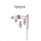 Yahoo! Yahoo!ショッピング(ヤフー ショッピング)上品なチェーン形フープピアス ラインストーン 玉状ピアスのお買い得セット サージカルステン 爆買