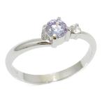 Yahoo! Yahoo!ショッピング(ヤフー ショッピング)シルバーリング 指輪 女性用 日本製 低アレルギー 大きいキュービックジルコニア クリア ラベンダー 上品 細身 爆買