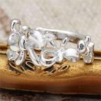 ピンキーリング 小指 指輪 繊細華奢 リボンモチーフ オープンリボンを半周 ストーン 爆買