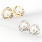 Yahoo! Yahoo!ショッピング(ヤフー ショッピング)イヤリング フラワー 樹脂オメガノンホールピアス 低金属アレルギー パール フラワー お花 上品