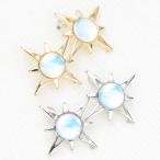 Yahoo! Yahoo!ショッピング(ヤフー ショッピング)スタッドピアス チタン製ポスト 低アレルギー 太陽モチーフ SUN 星 爆買