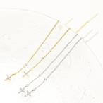 Yahoo! Yahoo!ショッピング(ヤフー ショッピング)アメリカンピアス アメピ ロングアメリカン 日本製 パヴェクロス 十字架 チェーンピアス