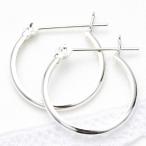 Yahoo! Yahoo!ショッピング(ヤフー ショッピング)フープピアス リングピアス シルバー925製ポスト 低アレルギー シンプル細身フープ クール 爆買