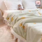 掛け毛布 厚手 軽い ひざ掛け 吸湿発熱 柔らかく肌触り 暖かい秋冬用ブランケット かけ布団 シープ調 丸洗い 抗菌防臭 静電気防止加工 2WAY仕様 北欧風毛布