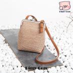 かごバッグ レディース ショルダーバッグ 斜めがけ　麦わらバッグ ピクニック 海 ビーチ 夏バッグ 麦わらバッグ 軽量 かわいい 草編みバッグ