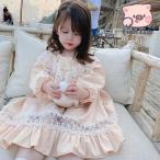 ショッピング韓国子供服 子供服 ワンピース ピンク 韓国子供服 キッズ 女の子 長袖ワンピース レース 春服 子供ドレス dress 子ども服 ベビー服 お姫様 おしゃれ 可愛い カジュアル 新品