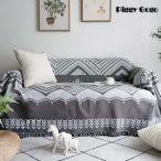 マルチカバー 北欧風 長方形 ソファカバー 多機能 おしゃれ ブランケット ベッドカバー フリンジ付き 1人掛け 2人掛け 3人掛け カウチ ベッドカバー 毛布