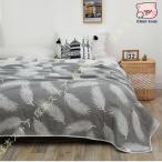 タオルケット6重ガーゼケットセミダ...