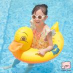 浮き輪 子供浮き輪 ベビー うきわ アヒル ダック ハンドル付き フロート 浮き具 水遊び プール 水泳 足入れ 赤ちゃん キッズ 座付き 海 お風呂