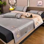 ベッドパッド 接触冷感 敷パッド爽やか シングル 洗える 敷きパッド パット 抗菌 防臭 吸水 速乾 ポリエステル 冷却マット 丸洗い 夏 冷感 クール 冷感パッド