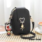 新作 新品 スマホポーチ ショルダー ポシェット PU スマートフォンポーチ  女性用 アイフォン ミニショルダーバッグ