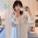 3 цвет! весна лето новый продукт женский оборка chu-ru. серия неглиже спальная одежда длинный длина гонки салон One-piece пижама Night одежда nai чай 