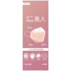 【ピカイチ屋】BLUE OCEAN ブルーオーシャン 3D マスク 美人 ピンク 5枚入り日本製 不織布 立体