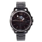 コーチ 時計 COACH ラインストーン シグネチャー ボーイフレンド ステンレススチール レディース ウォッチ 腕時計 ブラック 14503984