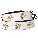 コーチ COACH レザー ティーローズ ラメグリッター フローラル 花柄 ショルダーストラップバッグストラップ チャークマルチ 22860